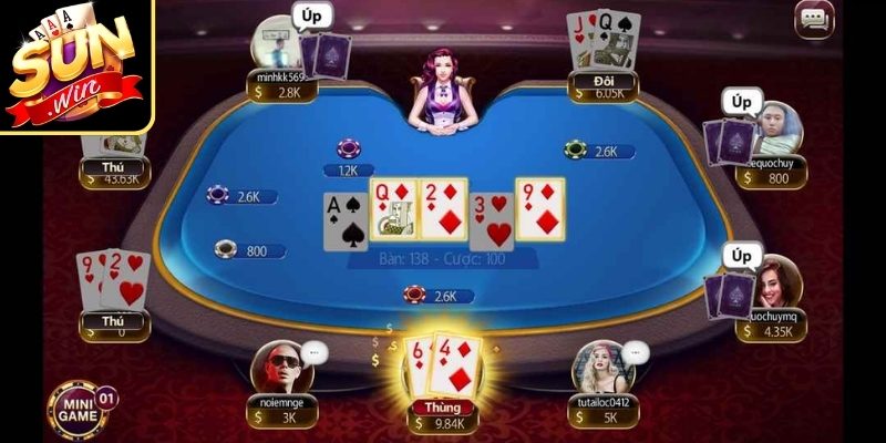 Cái nhìn về poker Sunwin và cách vận hành ván bài
